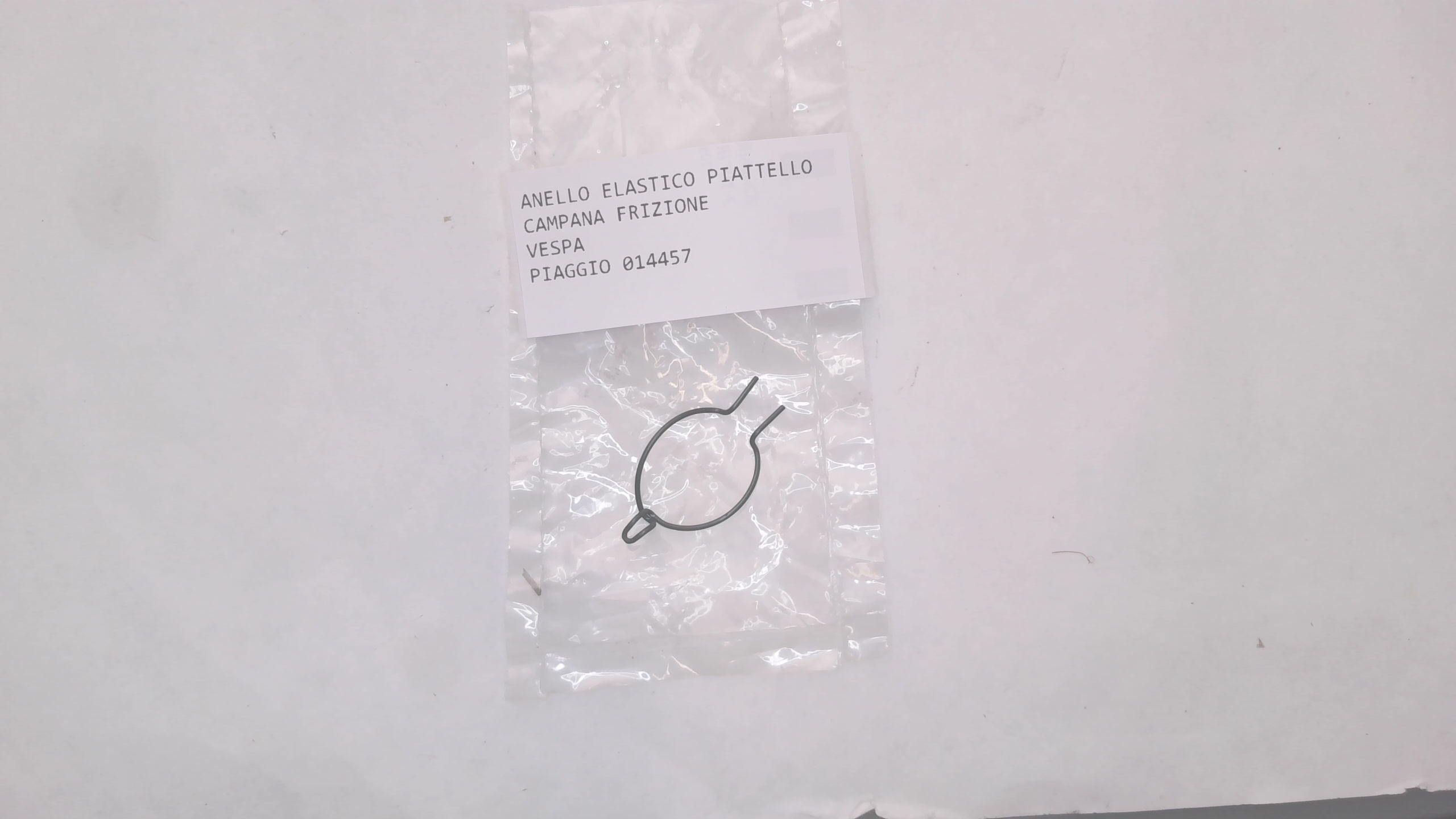 ANELLO ELASTICO PIATTELLO CAMPANA FRIZIONE VESPA PX PXE 125 150 200 PIAGGIO 014457