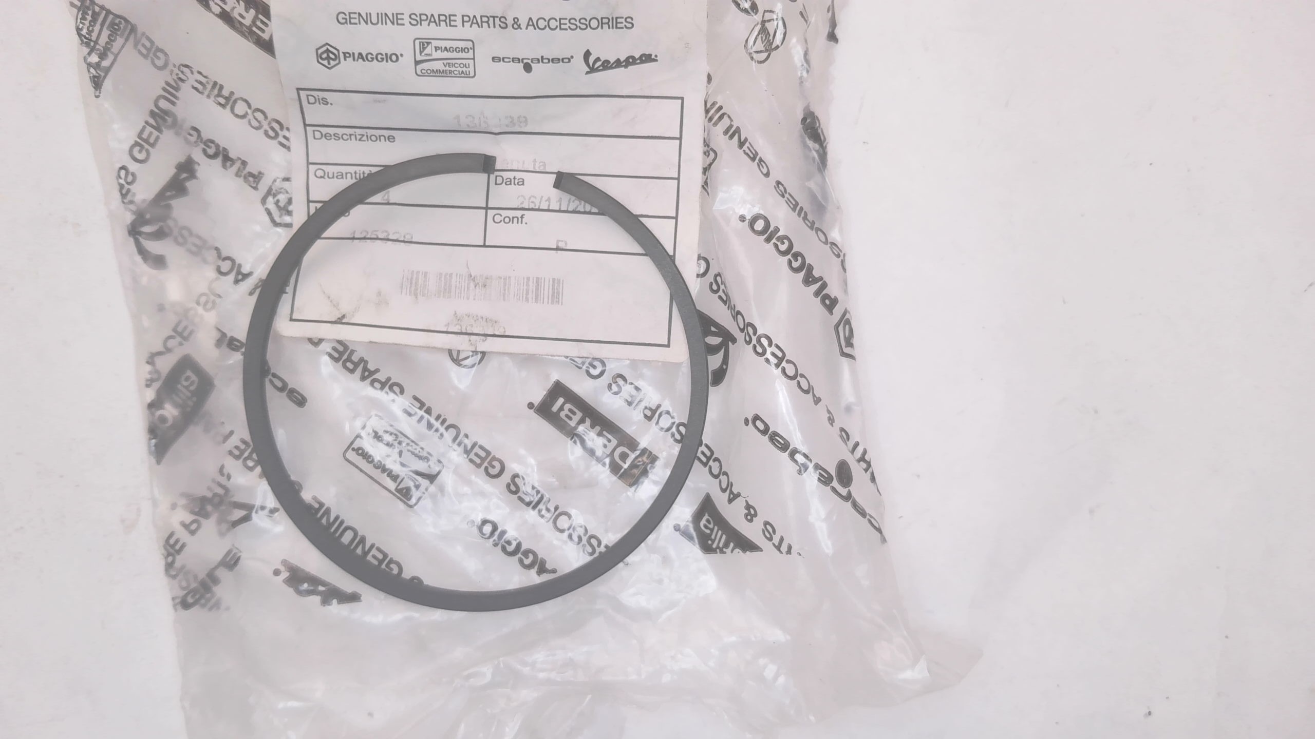 FASCIA ELASTICA APE TM 703 PIAGGIO 136339