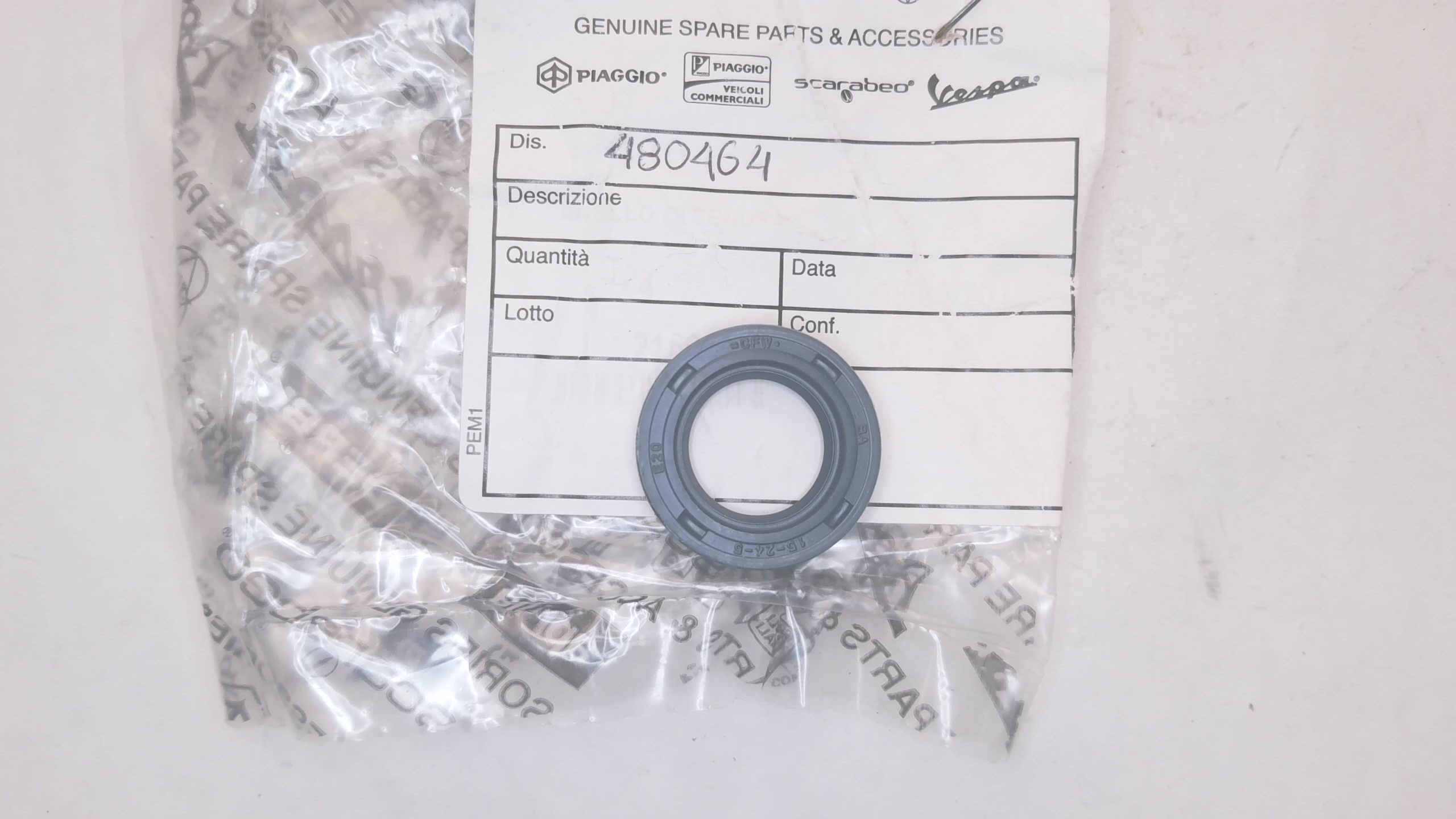 PARAOLIO LATO VOLANO CIAO SI PIAGGIO 480464